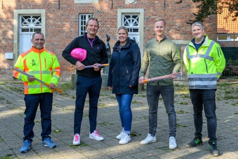 In Roxel startet der Glasfaser-Ausbau