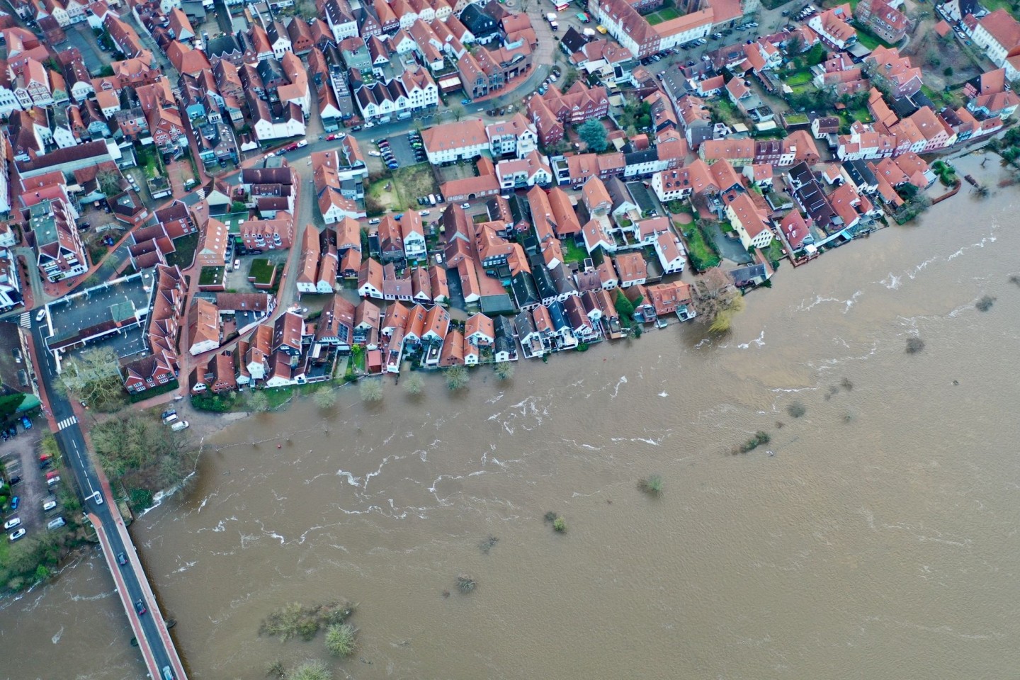 Bilder von der Aller-Hochwasser-Rallye